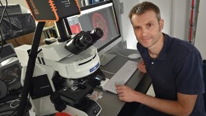 Prof. Dr Christian Eggeling helped develop the STED microscopy method.